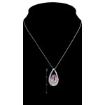 Drop Purple Collar 16 OR 18 Inches