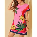 Floral Print Tunic Dress
